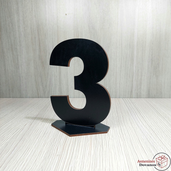 Pastatomi skaičiai (15 cm aukščio)