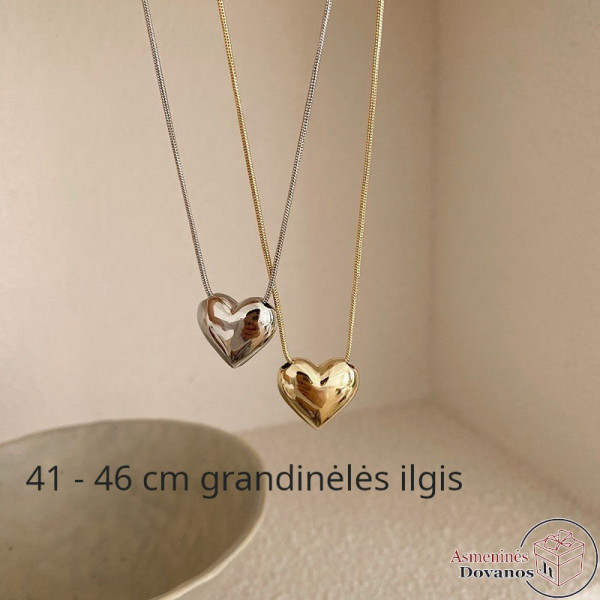 Pakabukas su grandinėle "Širdelė"