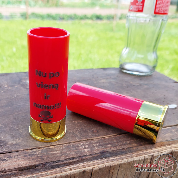 Graviruotas stikliukas 45 ml (kulka)