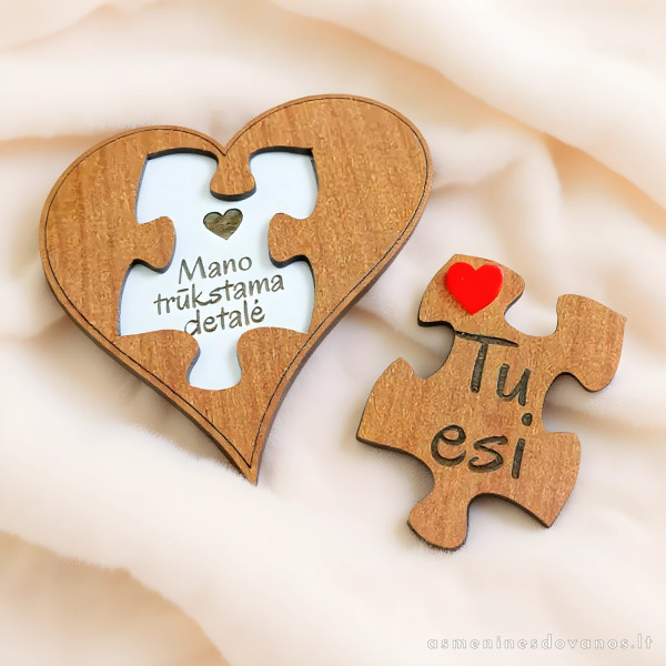 Dėlionė, Valentino dienos proga, trūkstama detalė
