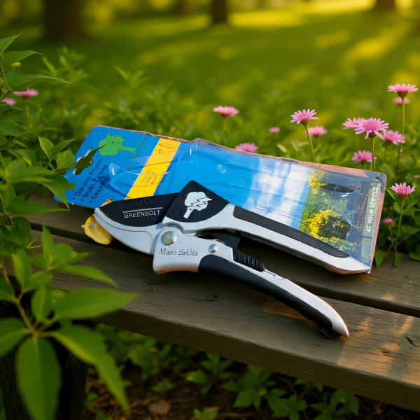 Dovana sodininkams ir ne tik. Vardinės genėjimo žirklės.