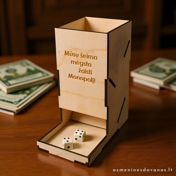 Žaidimo kauliukų metyklė generatorius