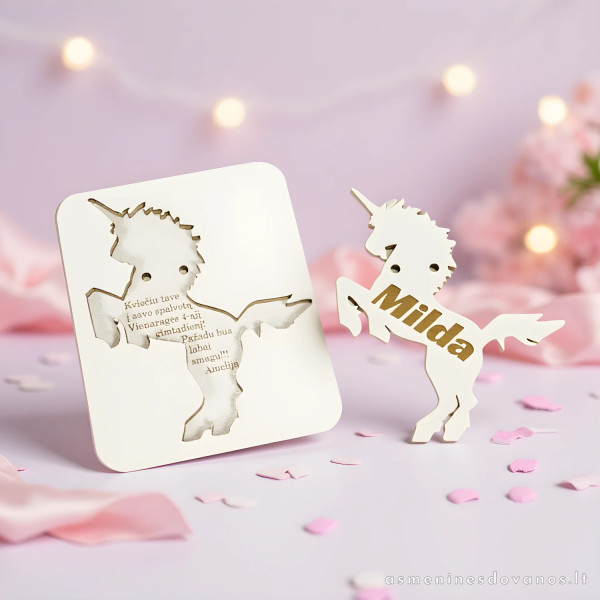 Graviruotas kvietimas teminis, susideda iš dviejų dalių.