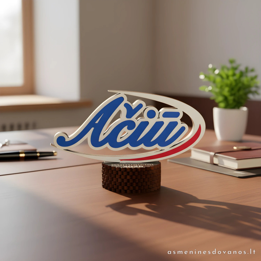 Apdovanojimas, ačiū. Puikus apdovanojimas - padėka už gerus darbus bendruomenės nariams, organizatoriams.