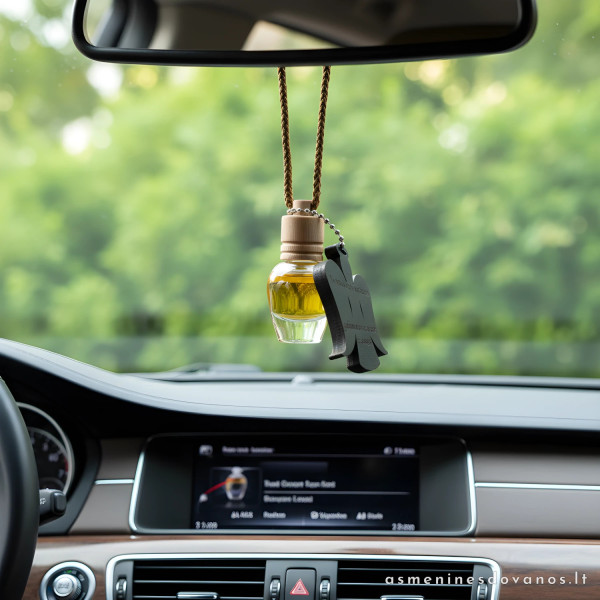 Kvapas automobiliui su graviruotu angelu citrinų