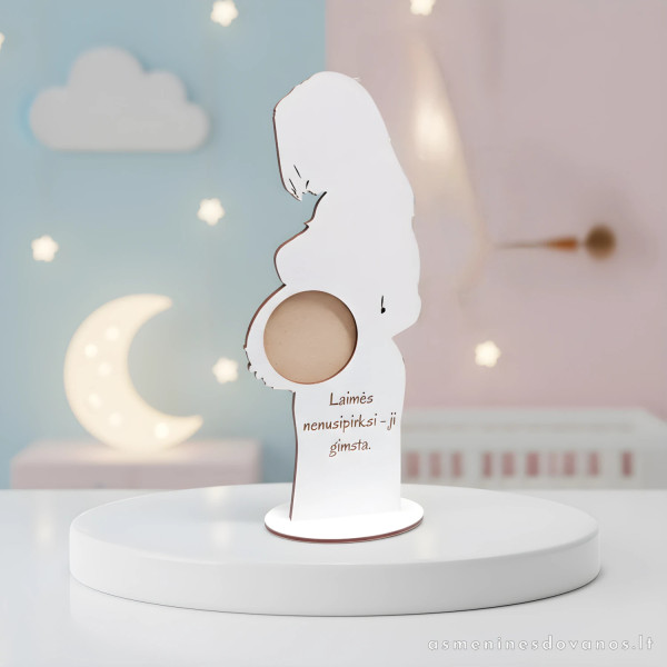 Rėmelis echoskopijos nuotraukai, būsimoms mamytėms