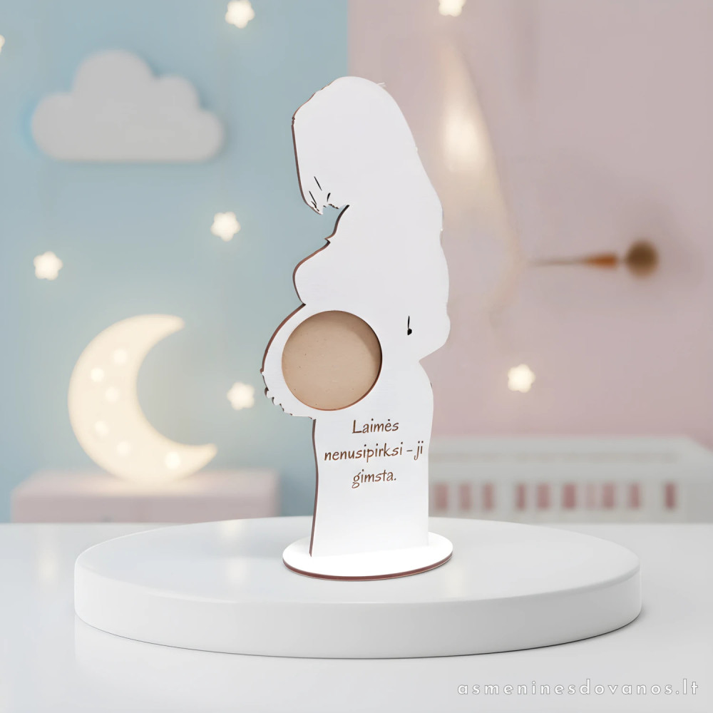 Rėmelis echoskopijos nuotraukai, būsimoms mamytėms