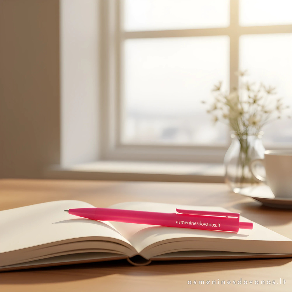 Plastikinis rašiklis su spauda | Personalizuotas rašiklis