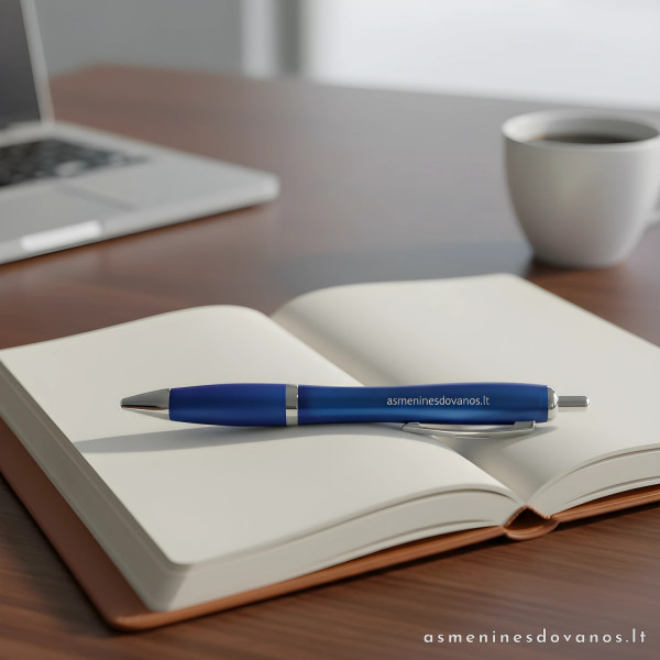 Plastikinis rašiklis su spauda | Personalizuotas rašiklis