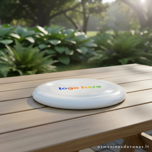 Personalizuojamas skraidantis diskas su spauda | Reklaminis frisbis