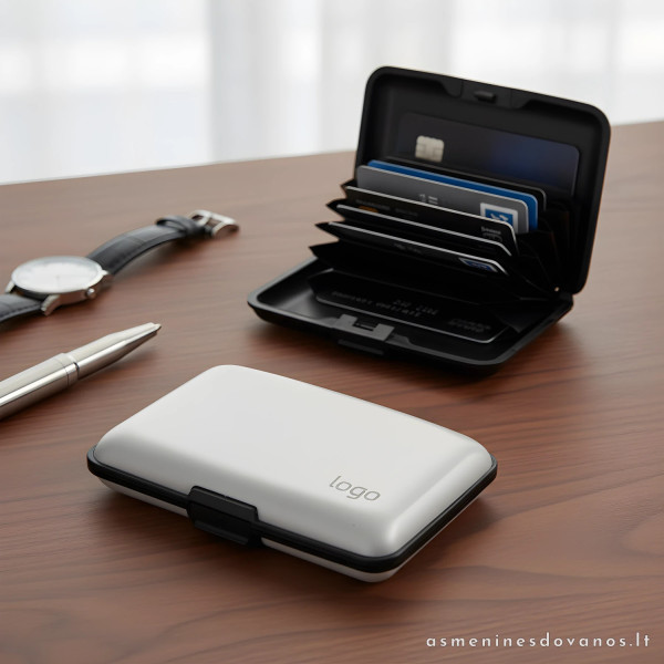 RFID kortelių dėklas su spauda | Verslo dovana