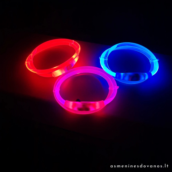 LED antkaklio rinkinys su odiniu pakabuku – puiki dovana šuniui