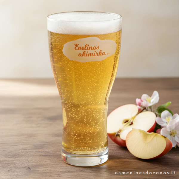 Personalizuota alaus taurė 0,5 l | Dovana alaus mėgėjui