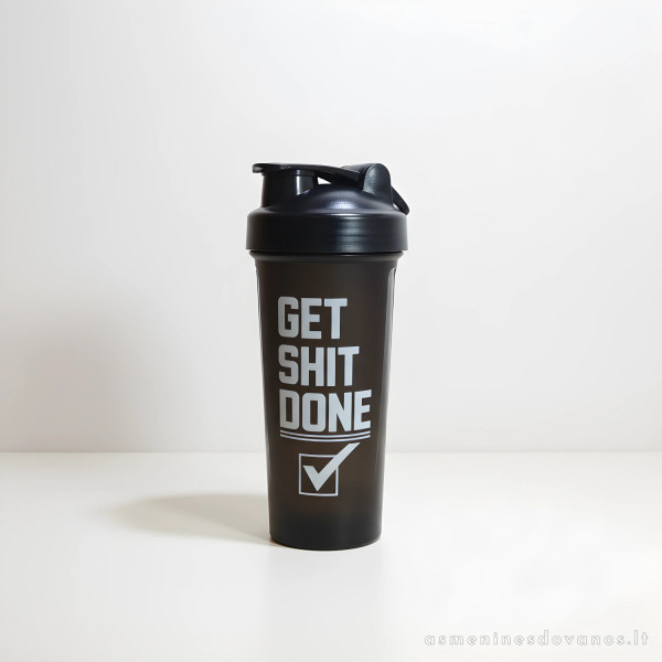 Personalizuota sportinė gertuvė plaktuvė 600 ml su vardu