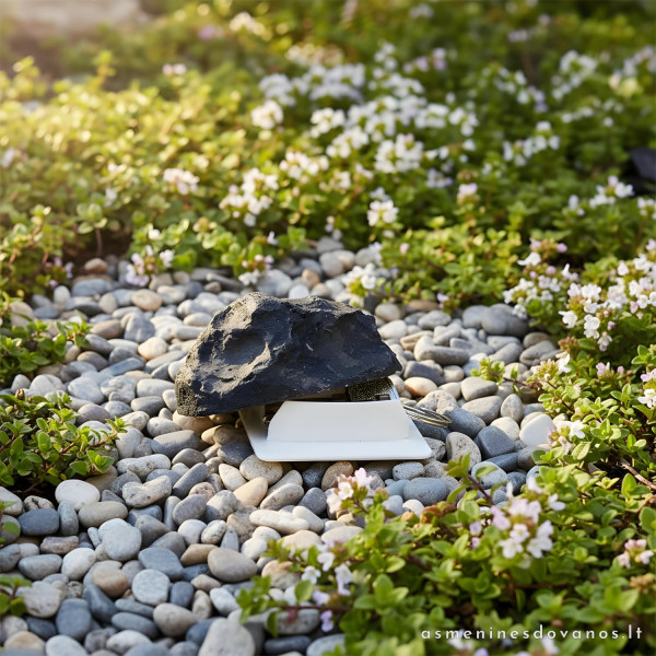 Slapta raktų slėptuvė akmuo | Atsarginiam raktui lauke