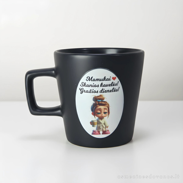 Personalizuotas puodelis mamai su vardu | Originali dovana mamai