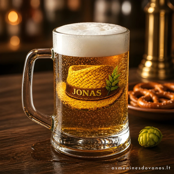 Joninių bokalas Jonui | Personalizuota dovana