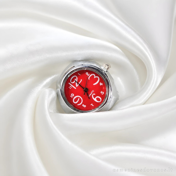 Žiedo formos laikrodis | Originalus stiliaus aksesuaras