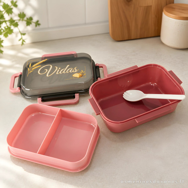 Personalizuota pietų dėžutė su vardu | Bento Lunch Box