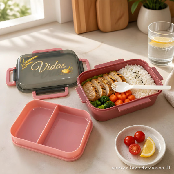 Personalizuota pietų dėžutė su vardu | Bento Lunch Box