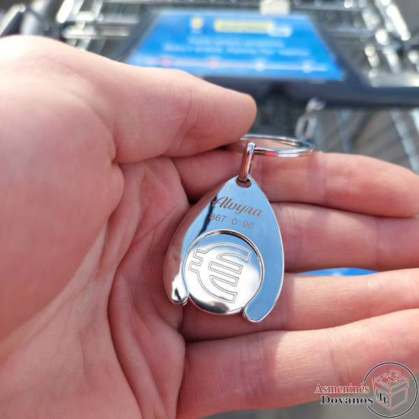 Personalizuotas kasdienis dovanų rinkinys su vardu | Tašė, termo puodelis ir pakabukas