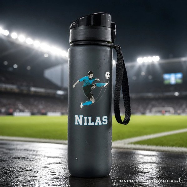 Personalizuota 1 l gertuvė futbolininkui su vardu