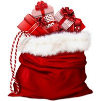 Kalėdinės dovanos, arba vardinės dekoracijos šventei paminėti